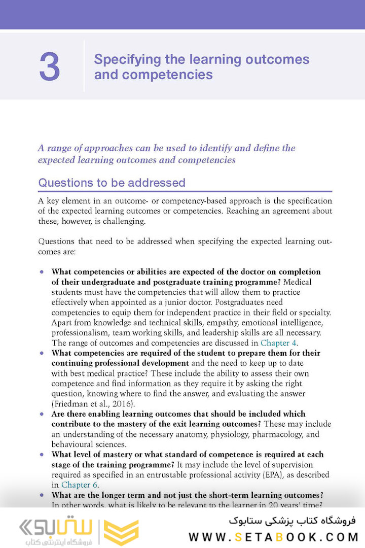 Essential Skills for a Medical Teacher: An Introduction to Teaching and Learning in Medicine 2021