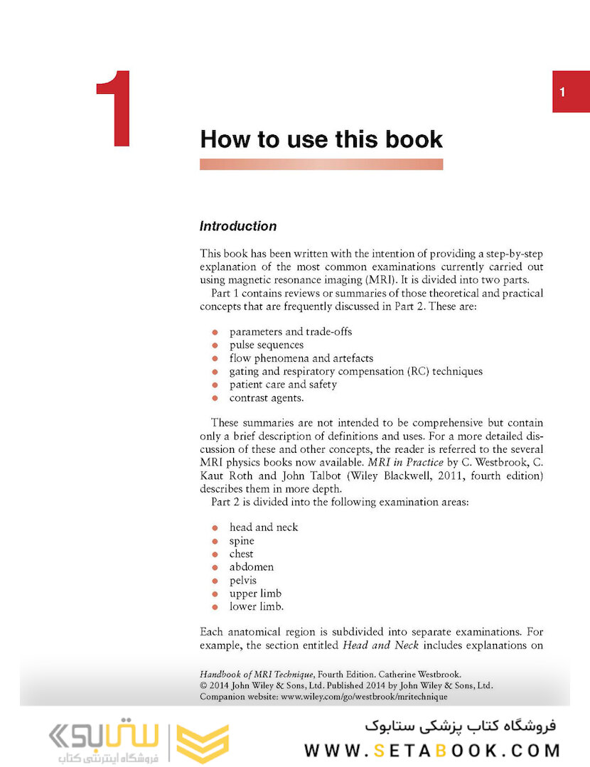 Handbook of MRI Technique, 4th Edition 4th Edition
