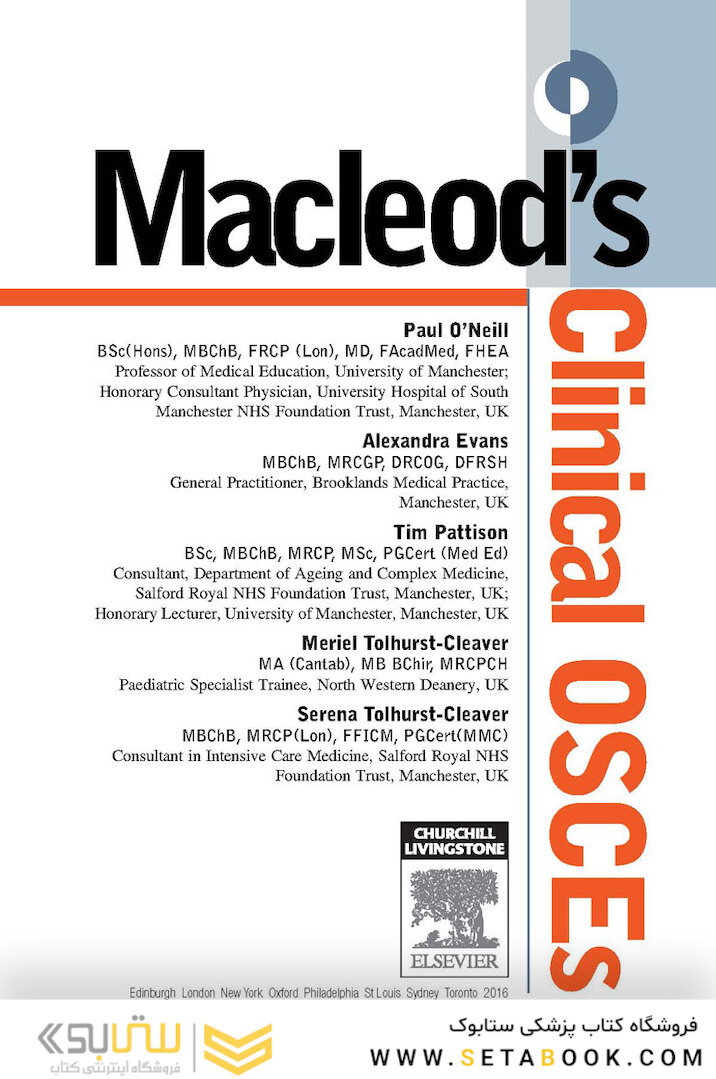 Macleod’s Clinical OSCEs 1 Edition2015
