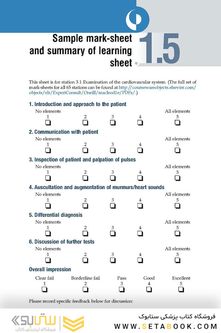 Macleod’s Clinical OSCEs 1 Edition2015