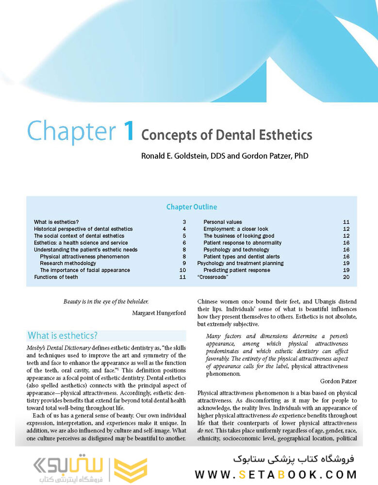 Ronald E. Goldstein’s Esthetics in Dentistry, 3rd Edition2018