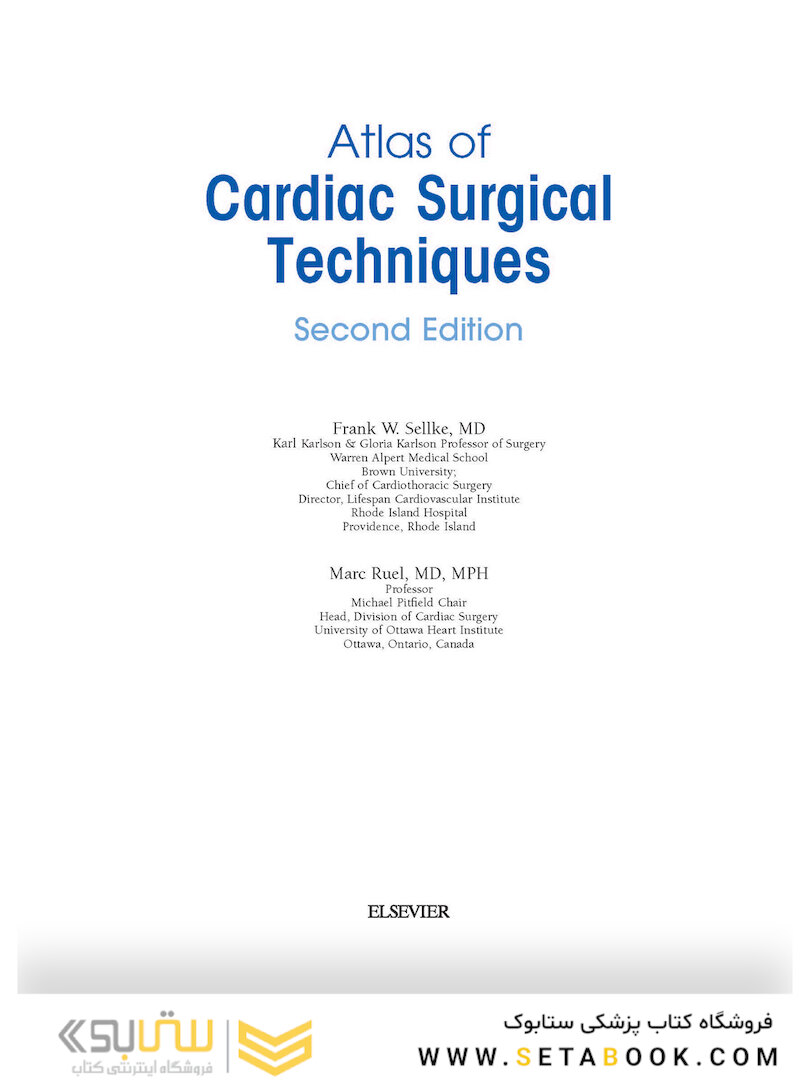 Atlas of Cardiac Surgical Techniques 2nd Edition2018