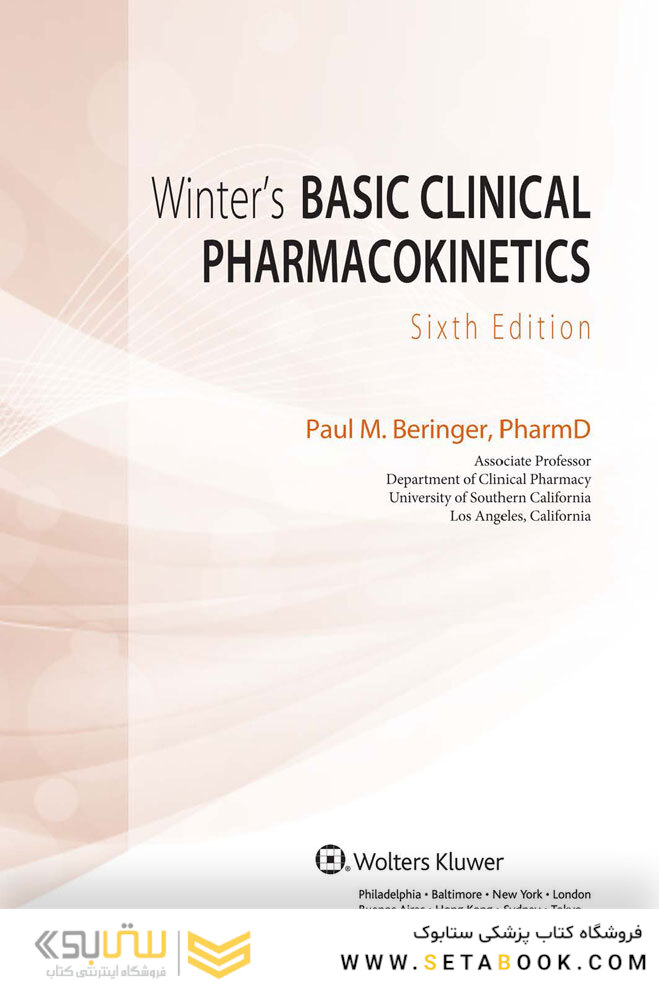 Winter’s Basic Clinical Pharmacokinetics Sixth Edition 2017