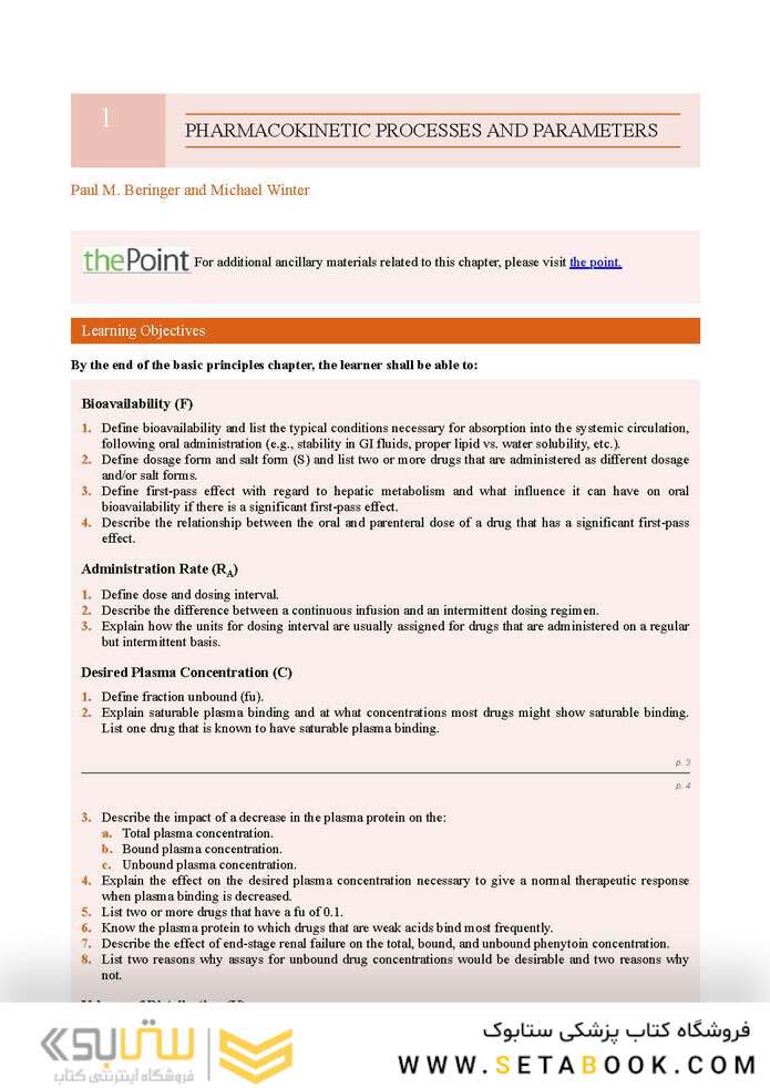 Winter’s Basic Clinical Pharmacokinetics Sixth Edition 2017
