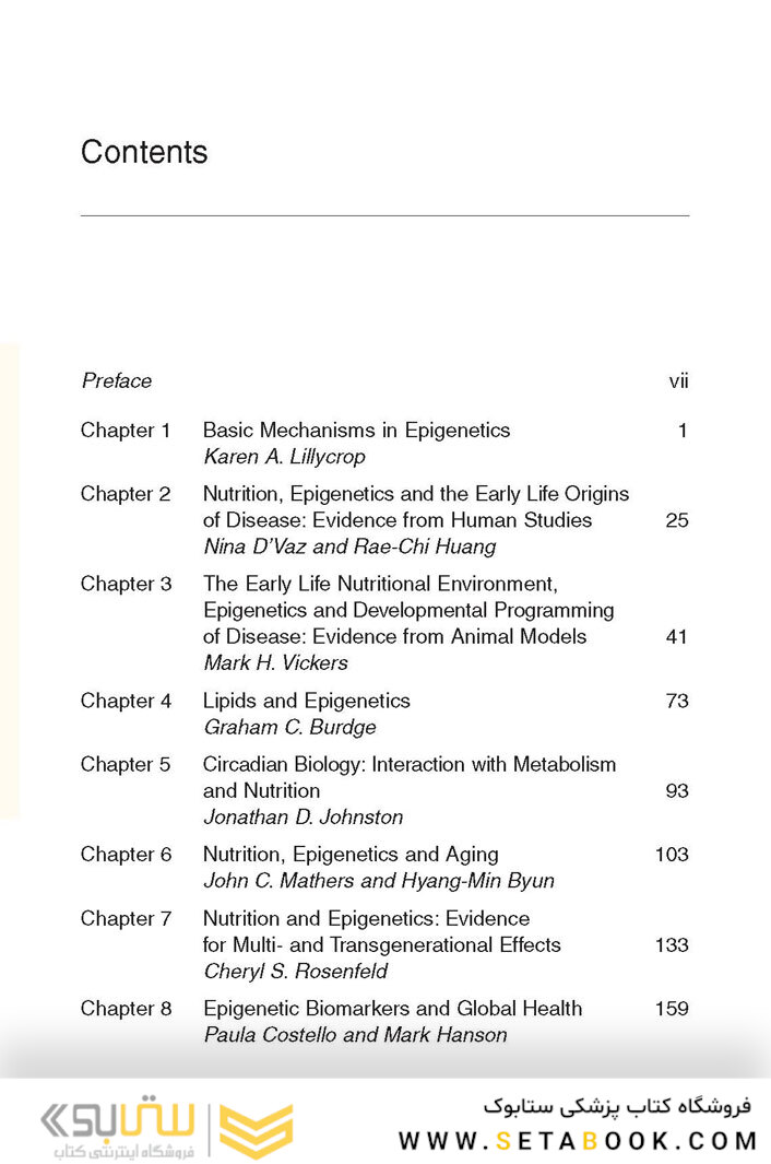 Nutrition, Epigenetics and Health 1st Edition