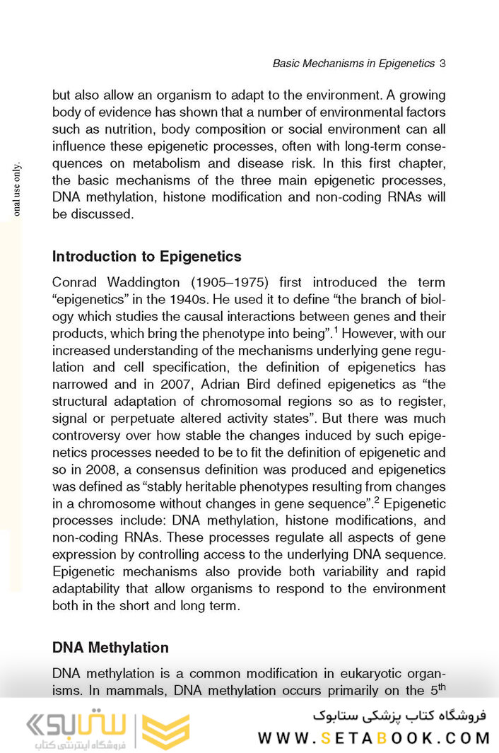 Nutrition, Epigenetics and Health 1st Edition