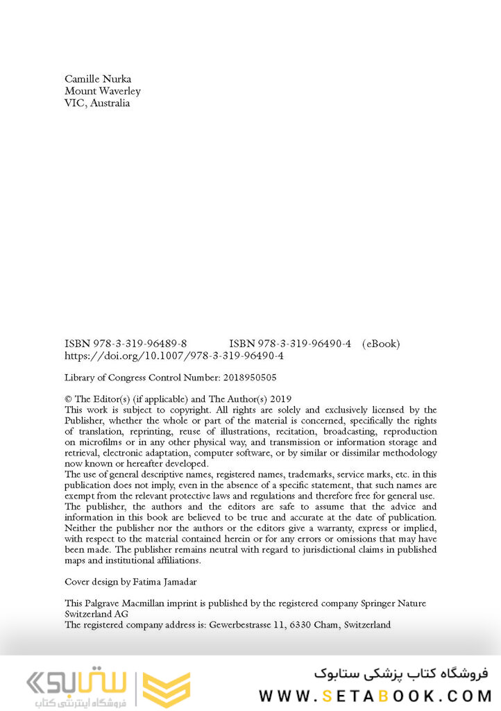 Female Genital Cosmetic Surgery: Deviance, Desire and the Pursuit of Perfection2019