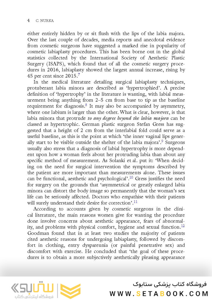 Female Genital Cosmetic Surgery: Deviance, Desire and the Pursuit of Perfection2019