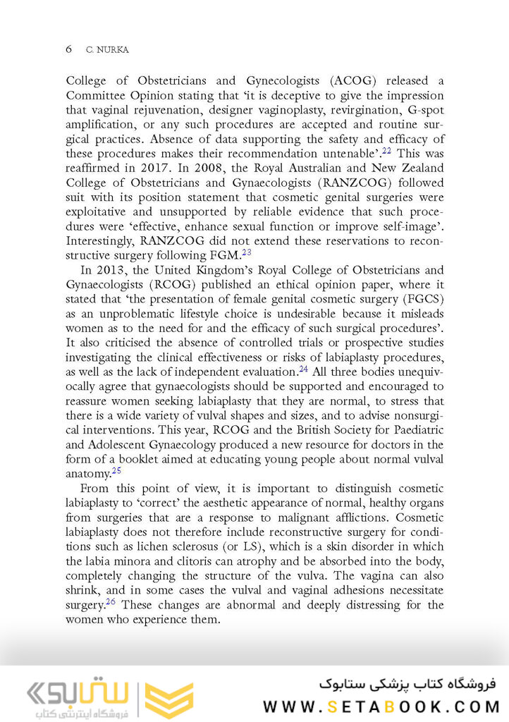 Female Genital Cosmetic Surgery: Deviance, Desire and the Pursuit of Perfection2019