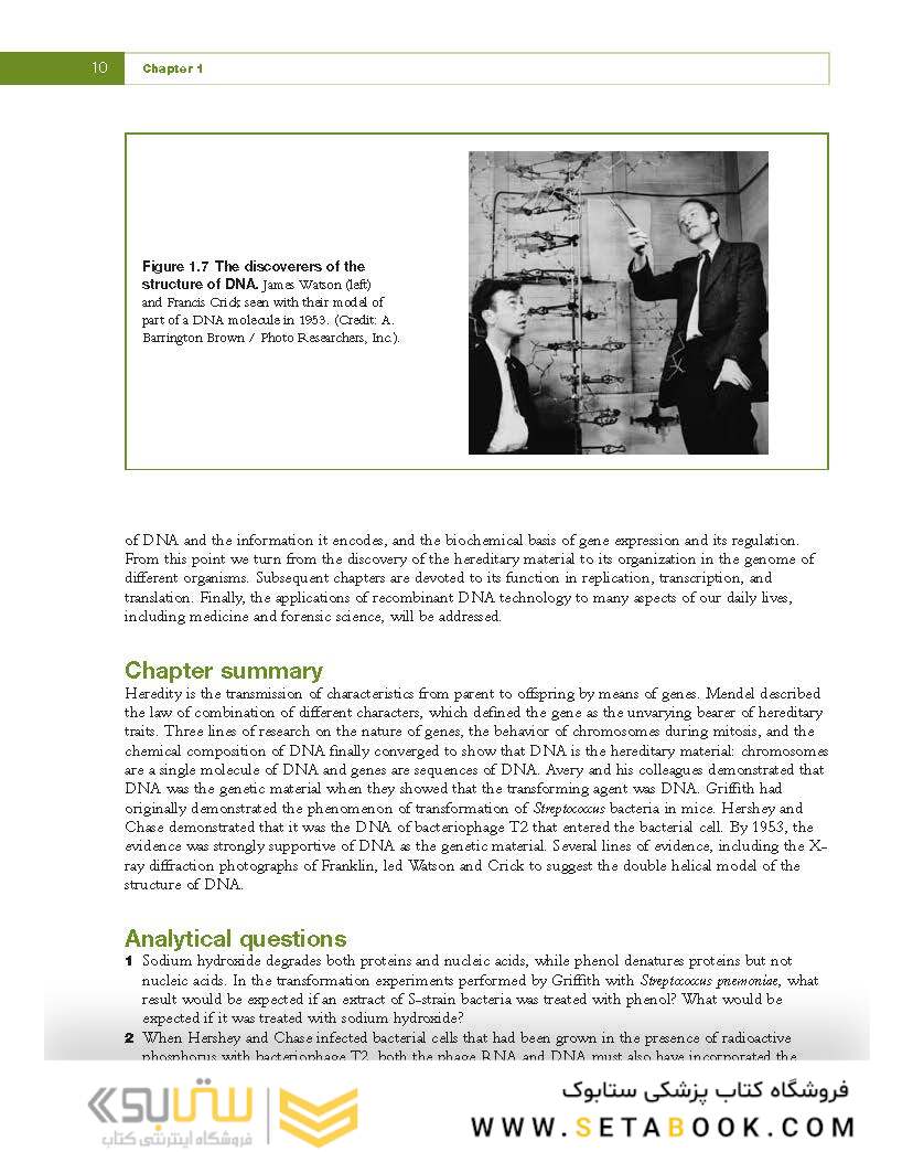 Fundamental Molecular Biology, 1st Edition2007