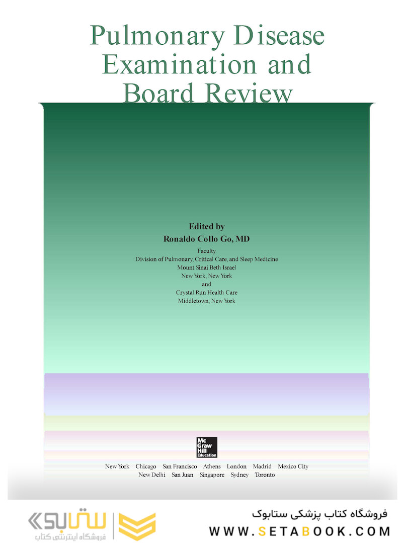 Pulmonary Disease Examination and Board Review 1st Edition2016