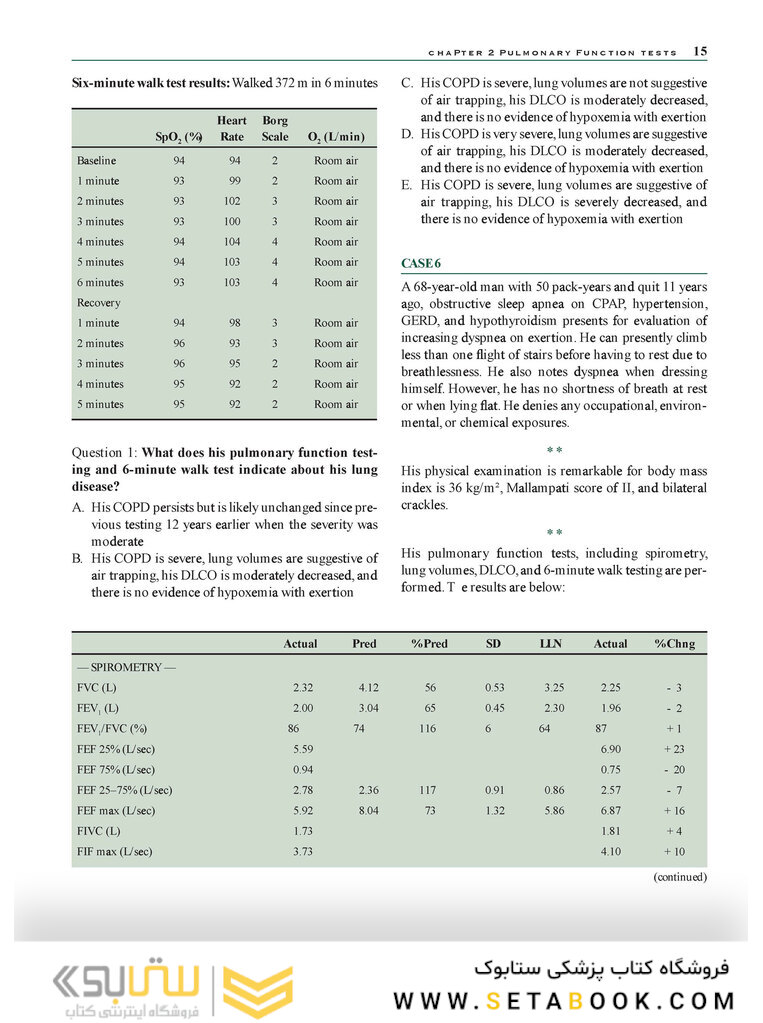 Pulmonary Disease Examination and Board Review 1st Edition2016