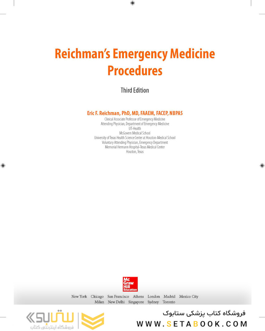 Reichman’s Emergency Medicine Procedures, 3rd Edition 2019
