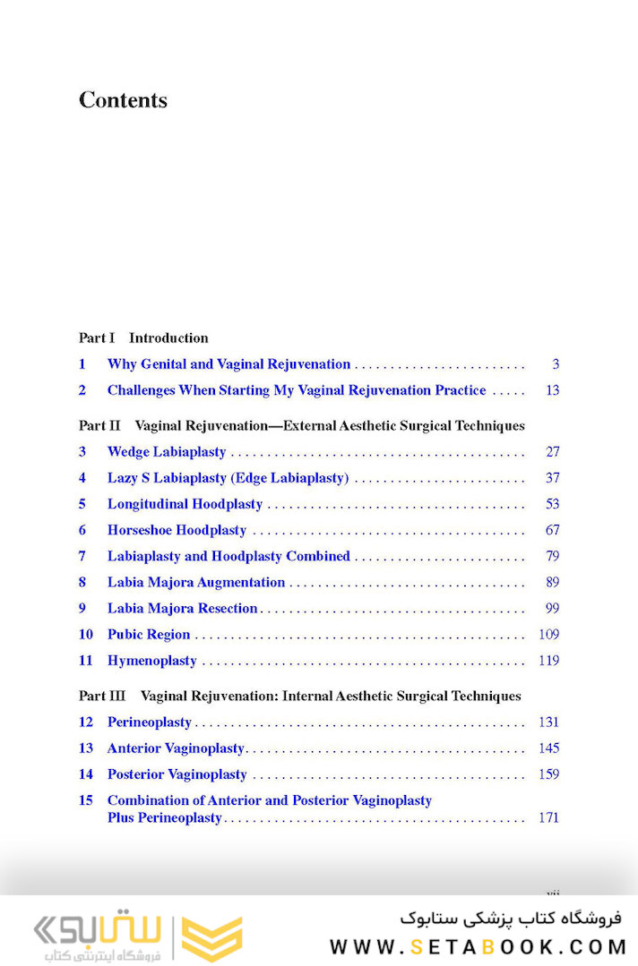 Aesthetic Vaginal Plastic Surgery 1st Edition2019