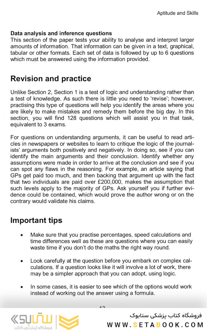 Get Into Medical School: 400 Bmat Practice Questions2011