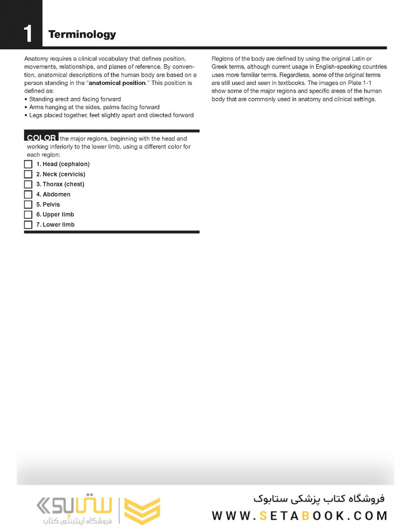 The Netter’s Anatomy Coloring Book, 2th edition