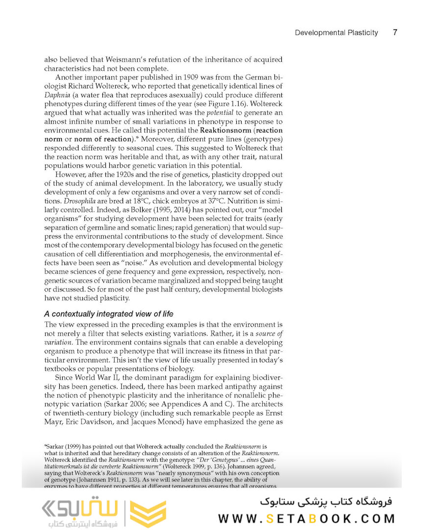 Ecological Developmental Biology 2nd Edition 2016