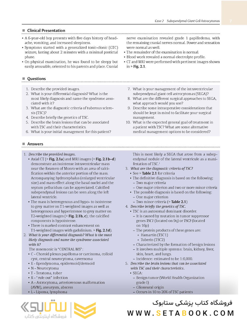 Neurosurgery Case Review: Questions and Answers 2nd Edition 2020
