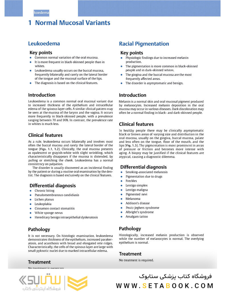 Color Atlas of Oral Diseases: Diagnosis and Treatment 4th Edicion 2017