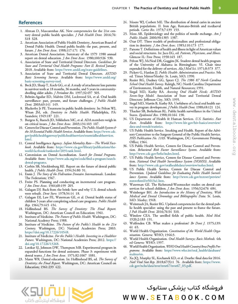 Burt and Eklund’s Dentistry, Dental Practice, and the Community 7th Edition 2020