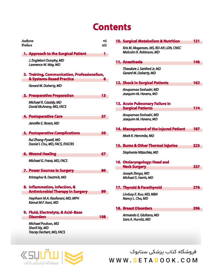 Current Diagnosis and Treatment Surgery 15th Edition 2020