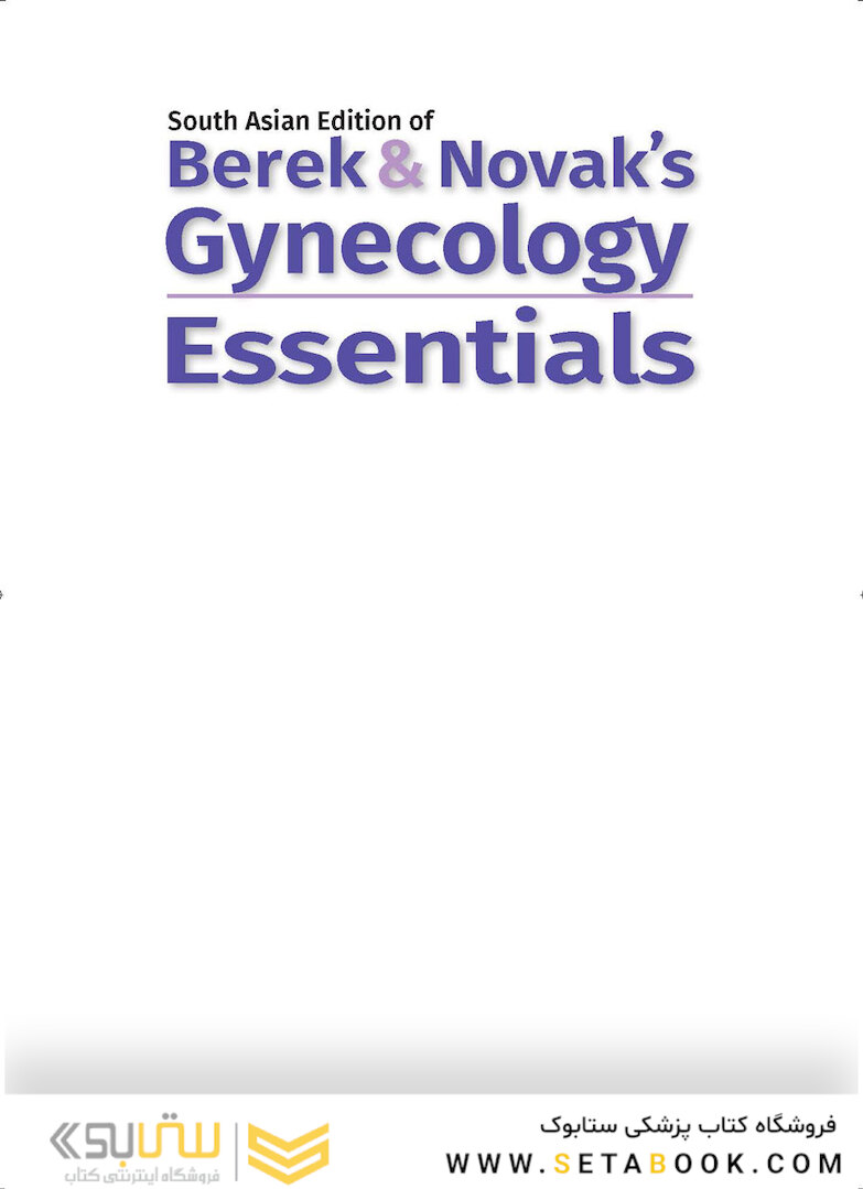 Berek - Novak’s Gynecology Essentials2020