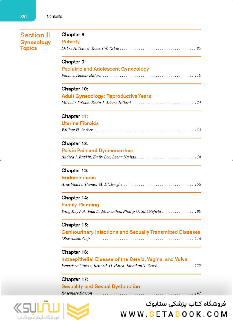 Berek - Novak’s Gynecology Essentials2020