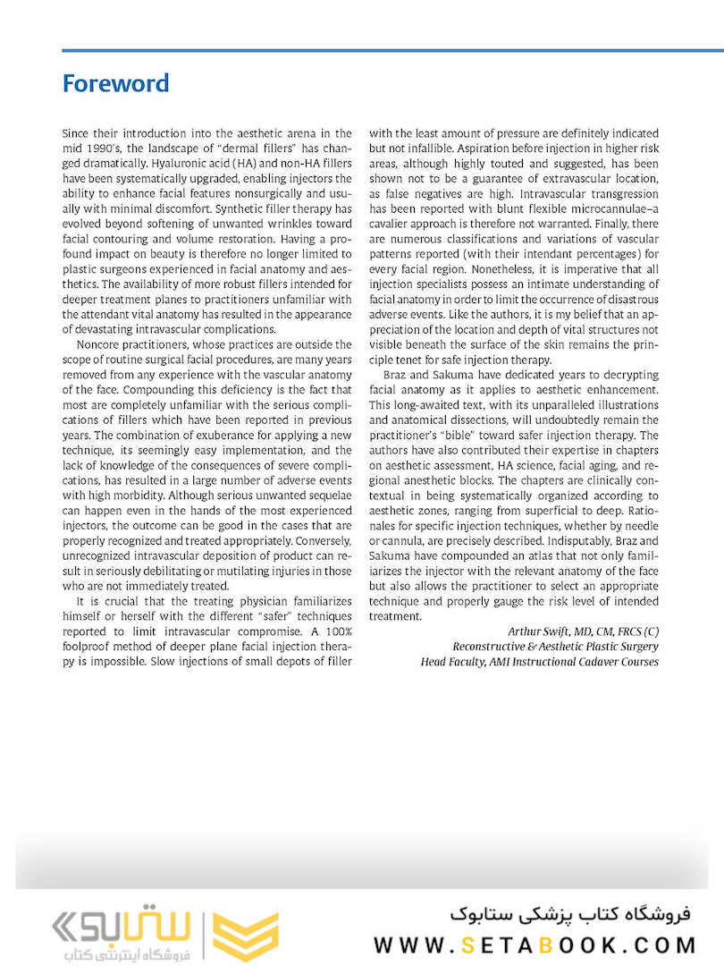 Dermal Fillers: Facial Anatomy and Injection Techniques2020