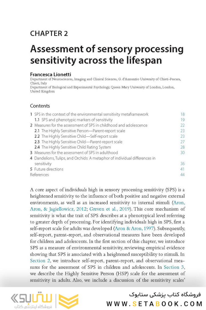 The Highly Sensitive Brain: Research, Assessment, and Treatment of Sensory Processing Sensitivity 2020 1st Edition
