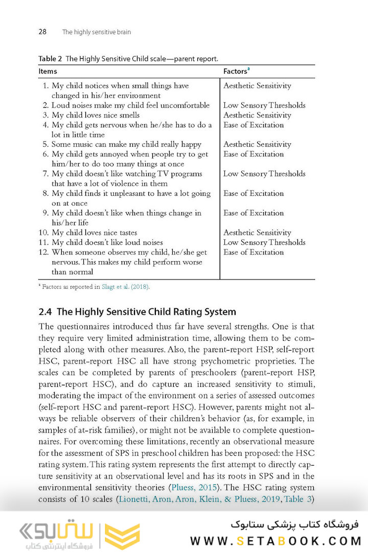The Highly Sensitive Brain: Research, Assessment, and Treatment of Sensory Processing Sensitivity 2020 1st Edition