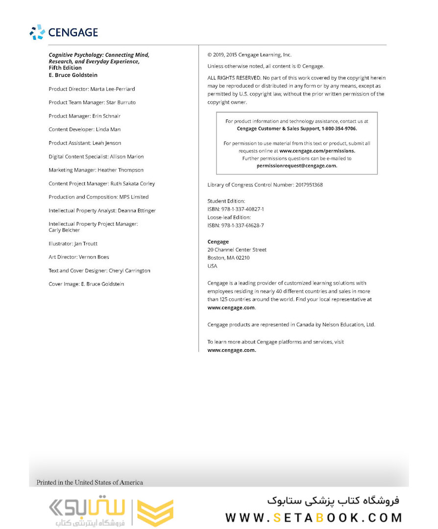 Cognitive Psychology: Connecting Mind, Research, and Everyday Experience 5th Edition 209