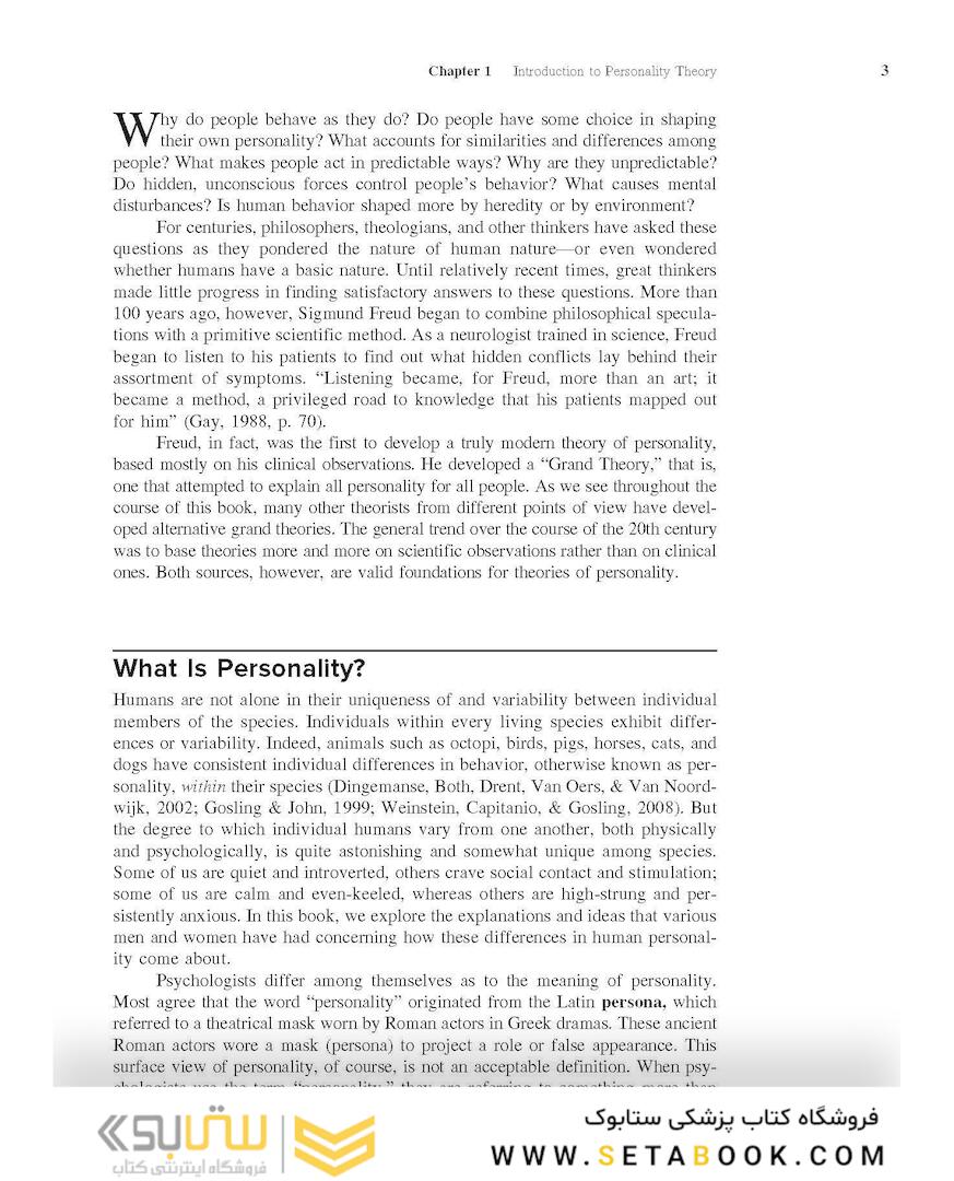 Theories of Personality 9th Edicion 2018