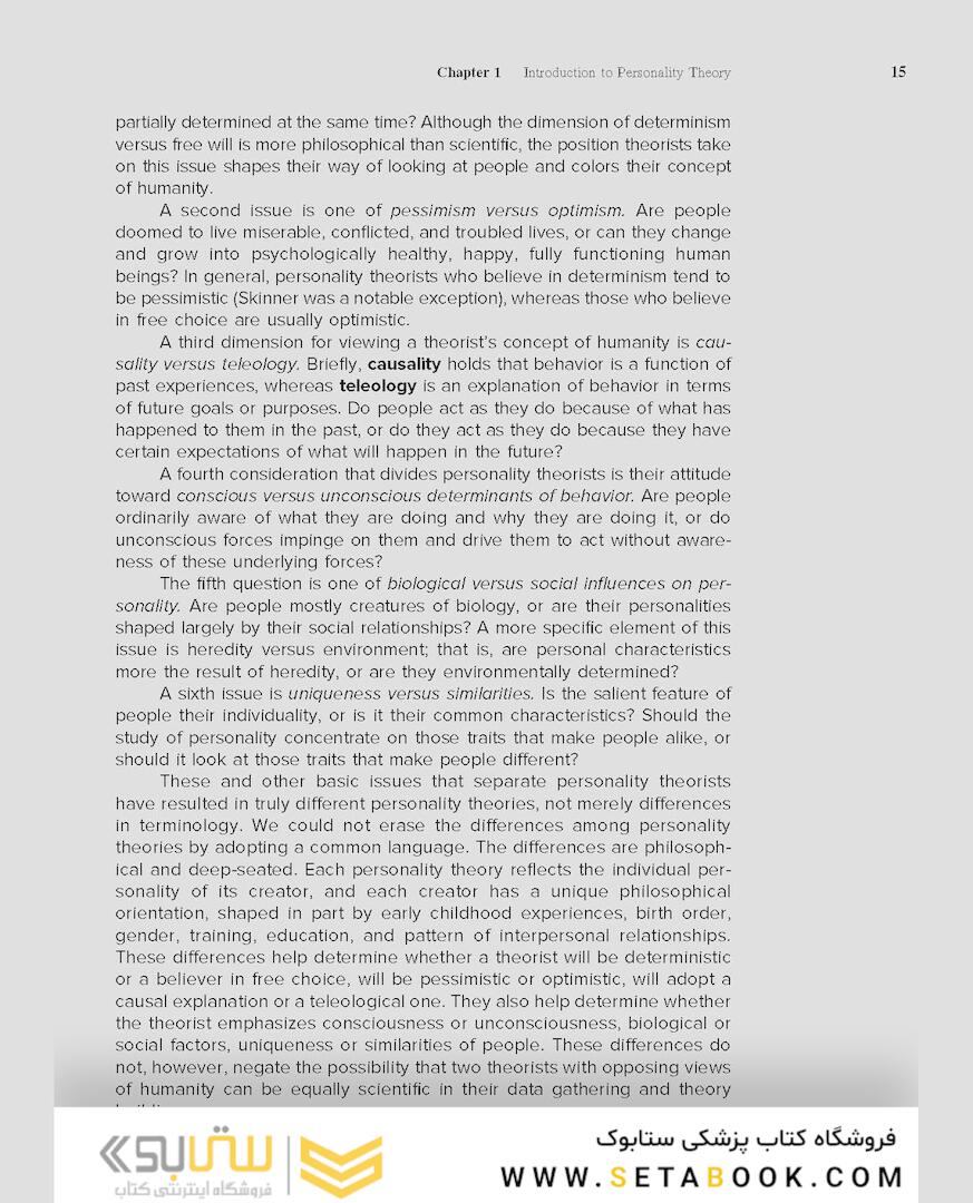 Theories of Personality 9th Edicion 2018