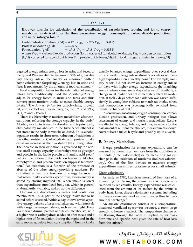Present Knowledge in Nutrition: Basic Nutrition and Metabolism 2020 VOLUME 1