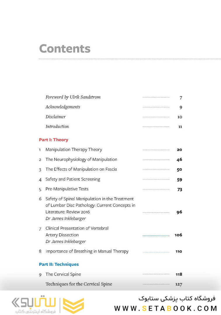 Osteopathic and Chiropractic Techniques for Manual Therapist