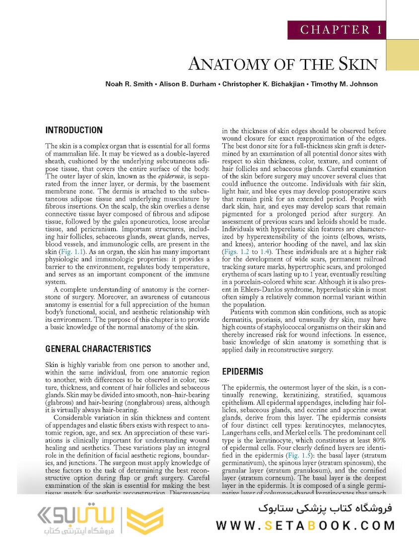 Local Flaps in Facial Reconstruction 2022