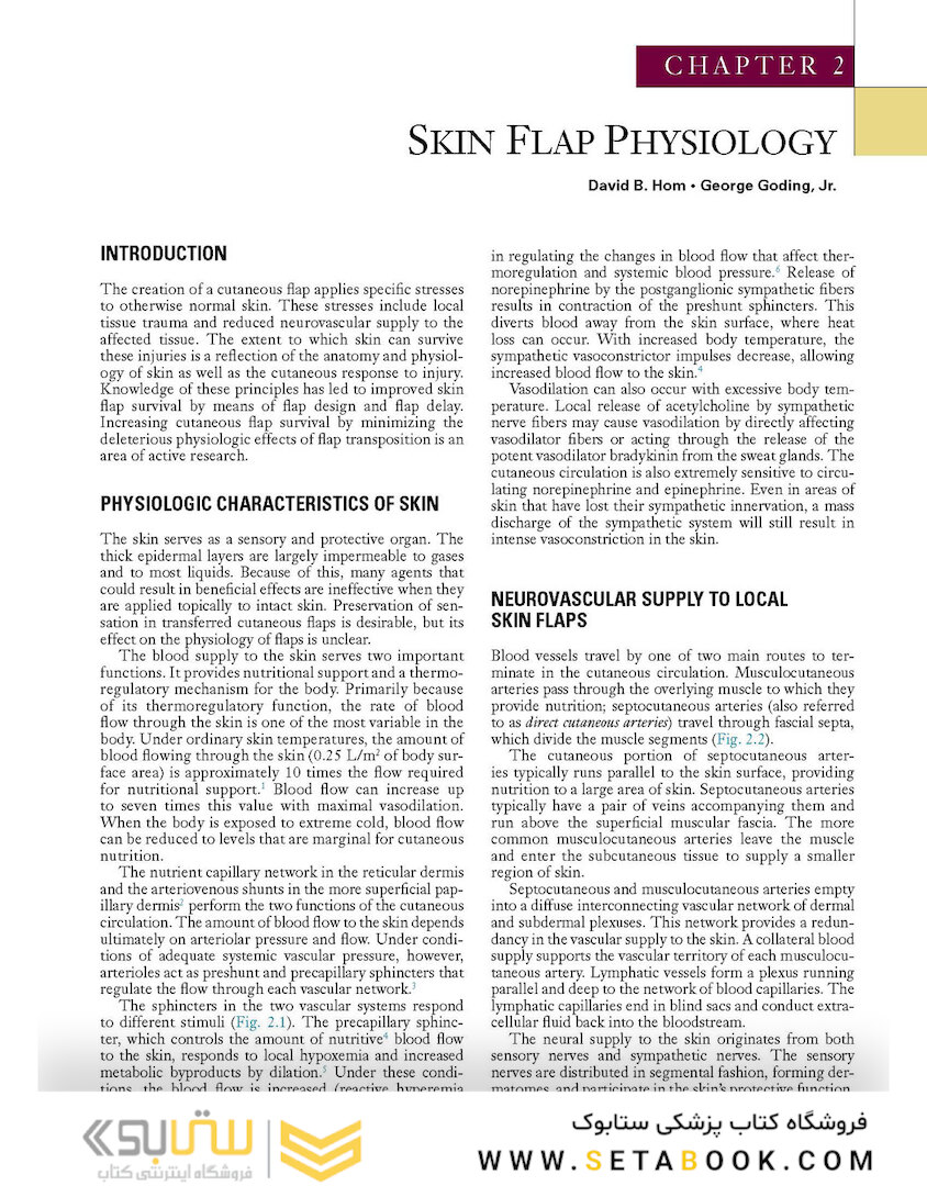 Local Flaps in Facial Reconstruction 2022