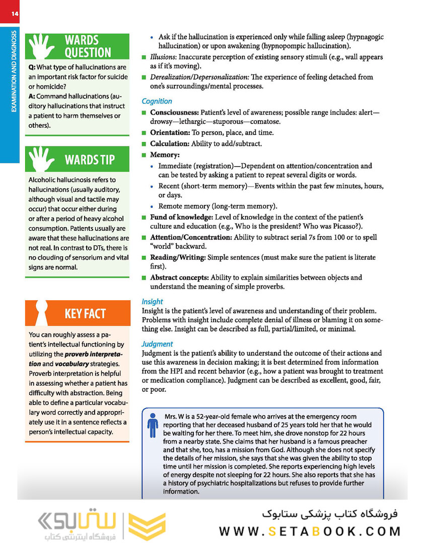 First Aid for the Psychiatry Clerkship 2022