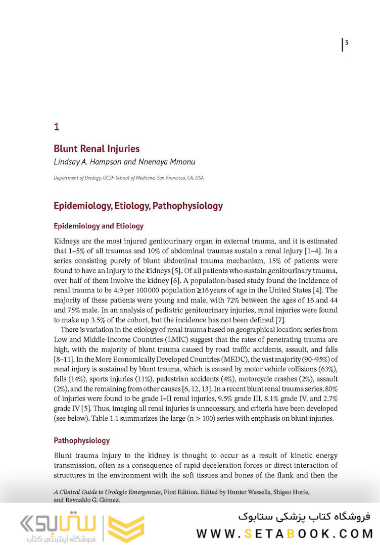 A Clinical Guide to Urologic Emergencies2021