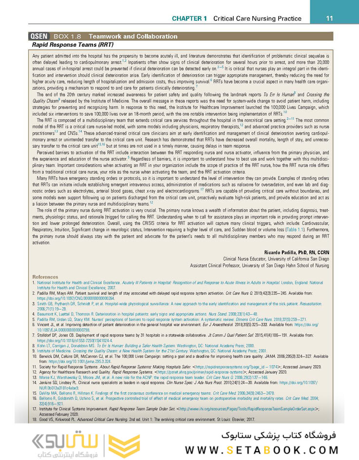 Critical Care Nursing : Diagnosis and Management 2022