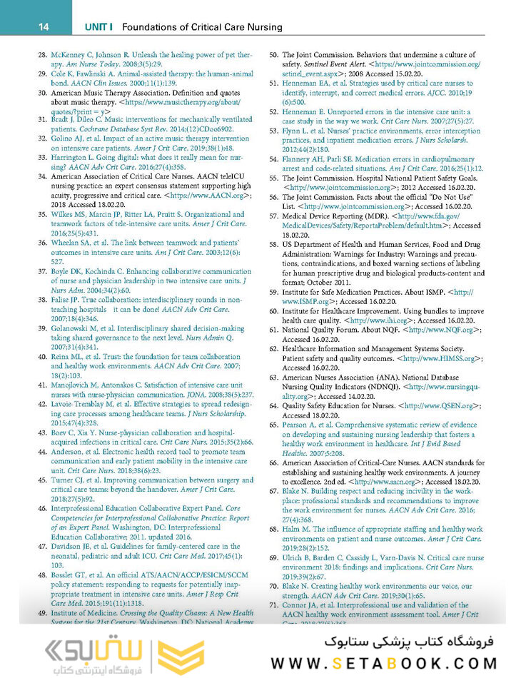 Critical Care Nursing : Diagnosis and Management 2022