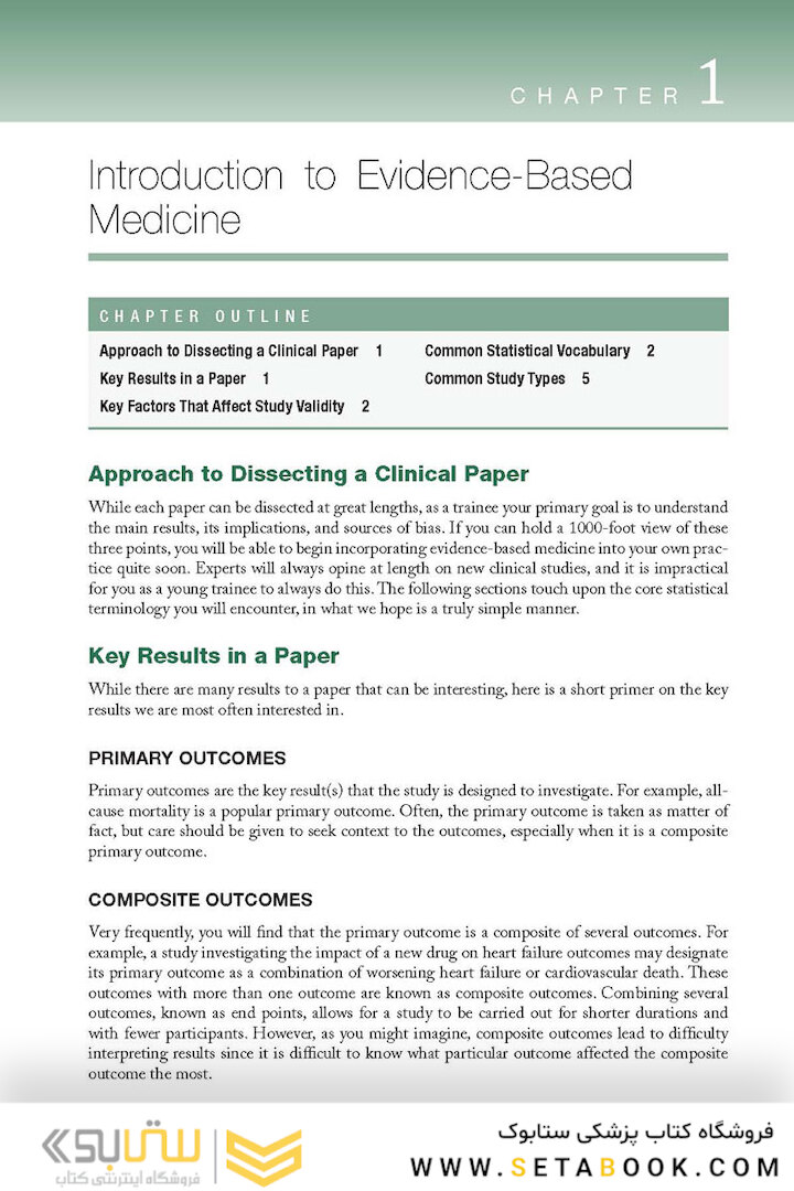 Introduction to Evidence-Based Medicine : Key Summaries for Common Medical Practices 2022