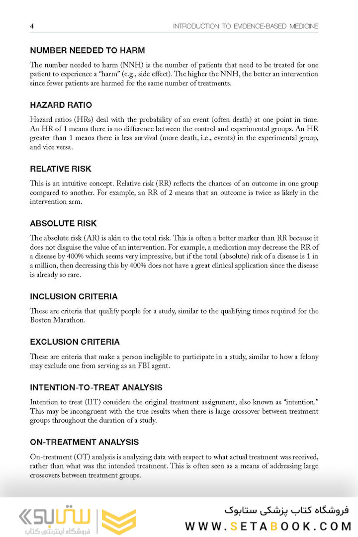 Introduction to Evidence-Based Medicine : Key Summaries for Common Medical Practices 2022
