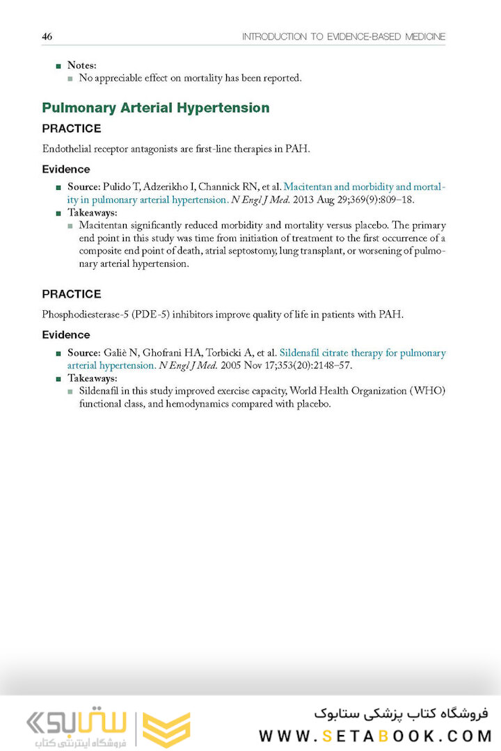 Introduction to Evidence-Based Medicine : Key Summaries for Common Medical Practices 2022