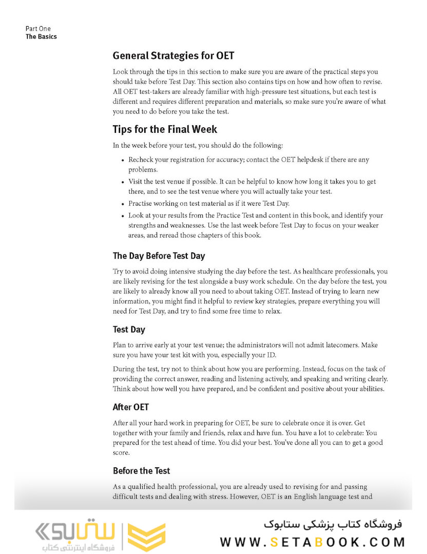 Official Guide to OET