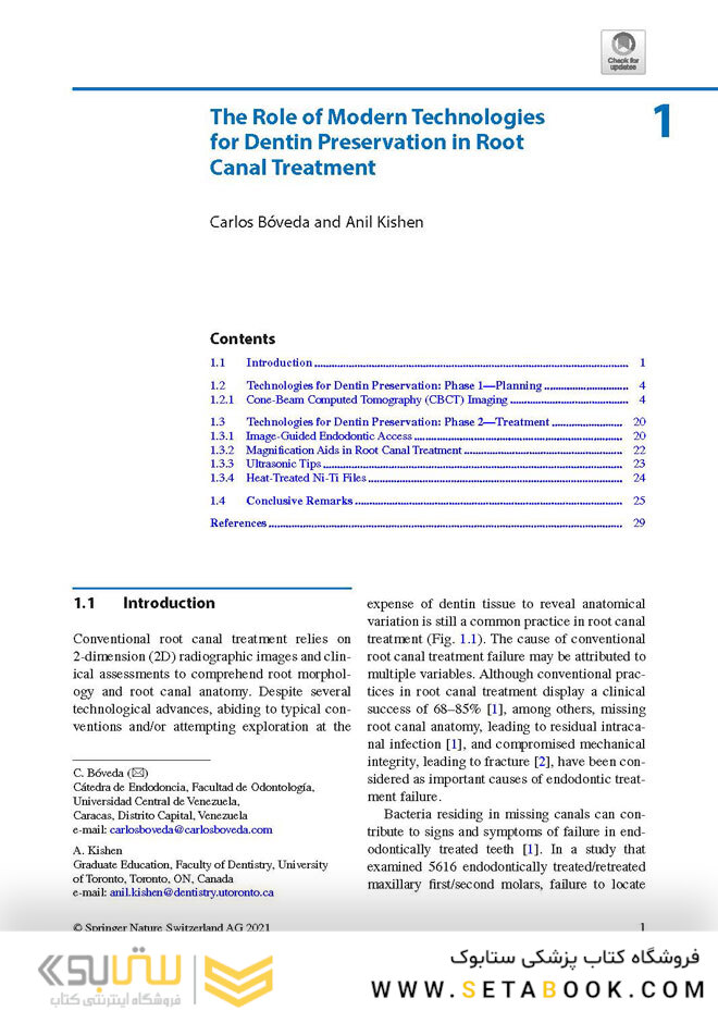 Minimally Invasive Approaches in Endodontic Practice2021
