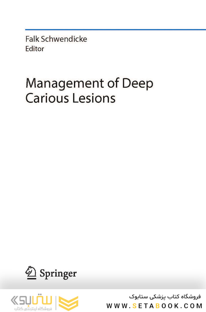 Management of Deep Carious Lesions 2018