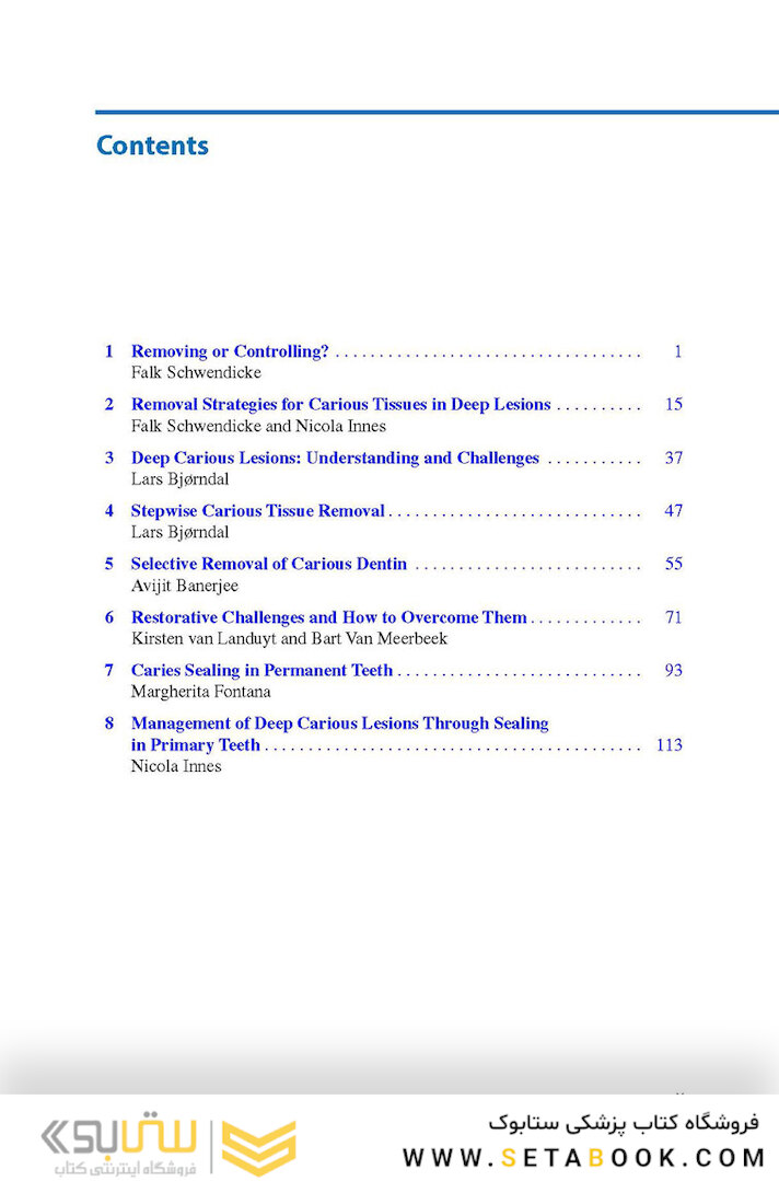 Management of Deep Carious Lesions 2018