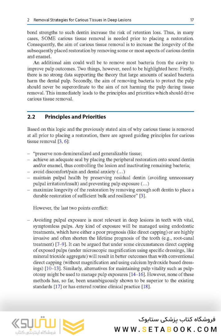 Management of Deep Carious Lesions 2018