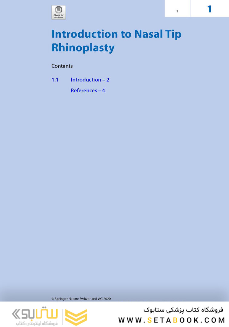 Textbook of Nasal Tip Rhinoplasty : Open Surgical Techniques